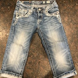 Miss Me girls Capri jeans